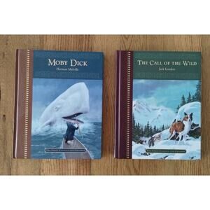 Moby Dick - The Call of the Wild(Great Classics for Children) - Hardcover - GOOD